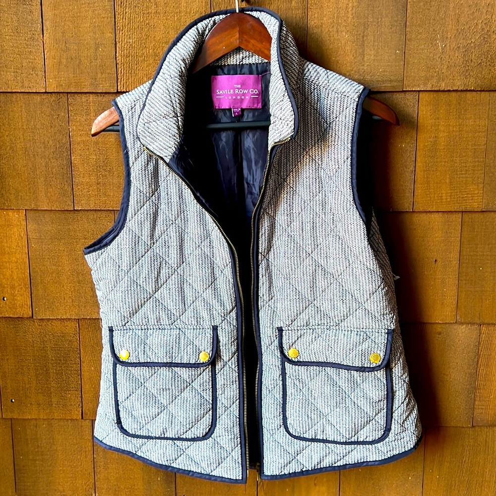 Quilted Vest Savile Row Co.